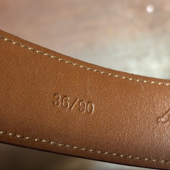 Daniel Cremieux Leather Belt - Picture 9 of 10